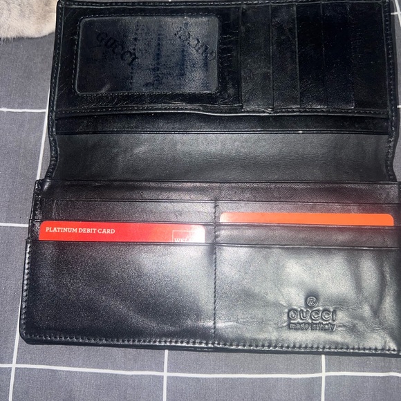 Gucci Black Leather Wallet (2nd Listing) - Picture 9 of 9